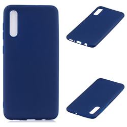 Candy Soft Silicone Protective Phone Case for Samsung Galaxy A50 - Dark Blue