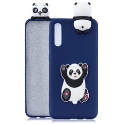 Giant Panda Soft 3D Climbing Doll Soft Case for Samsung Galaxy A50