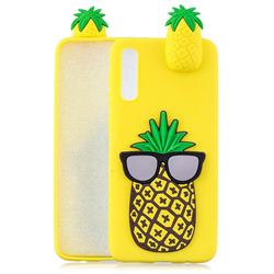 Big Pineapple Soft 3D Climbing Doll Soft Case for Samsung Galaxy A50