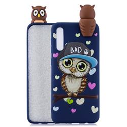 Bad Owl Soft 3D Climbing Doll Soft Case for Samsung Galaxy A50