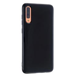 2mm Candy Soft Silicone Phone Case Cover for Samsung Galaxy A50 - Black