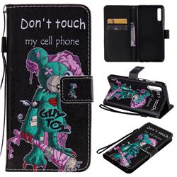 One Eye Mice PU Leather Wallet Case for Samsung Galaxy A50