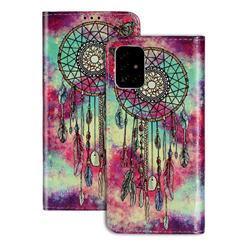 Butterfly Chimes PU Leather Wallet Case for Samsung Galaxy A51 4G