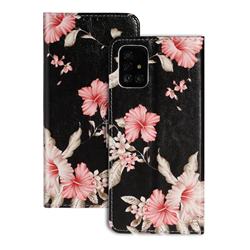 Azalea Flower PU Leather Wallet Case for Samsung Galaxy A51 4G