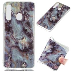 Rock Blue Soft TPU Marble Pattern Case for Samsung Galaxy A60
