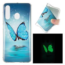 Butterfly Noctilucent Soft TPU Back Cover for Samsung Galaxy A60