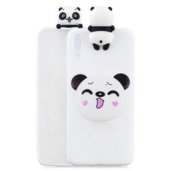 Smiley Panda Soft 3D Climbing Doll Soft Case for Samsung Galaxy A70