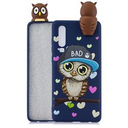 Bad Owl Soft 3D Climbing Doll Soft Case for Samsung Galaxy A70