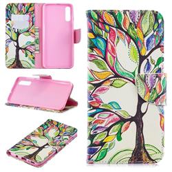 The Tree of Life Leather Wallet Case for Samsung Galaxy A70