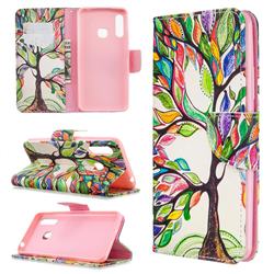 The Tree of Life Leather Wallet Case for Samsung Galaxy A70e
