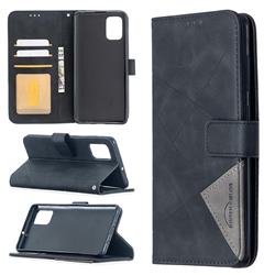 Binfen Color BF05 Prismatic Slim Wallet Flip Cover for Samsung Galaxy A71 4G - Black