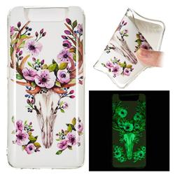 Sika Deer Noctilucent Soft TPU Back Cover for Samsung Galaxy A80 A90