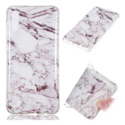 White Soft TPU Marble Pattern Case for Samsung Galaxy M10