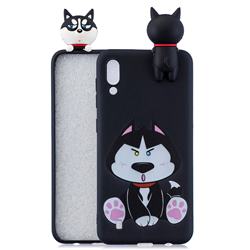 Staying Husky Soft 3D Climbing Doll Soft Case for Samsung Galaxy M10