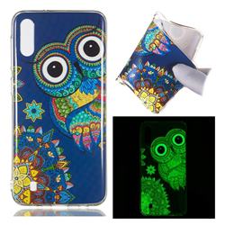 Tribe Owl Noctilucent Soft TPU Back Cover for Samsung Galaxy M10