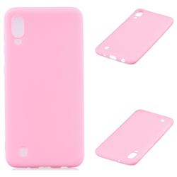Candy Soft Silicone Protective Phone Case for Samsung Galaxy M10 - Dark Pink