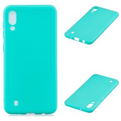 Candy Soft Silicone Protective Phone Case for Samsung Galaxy M10 - Light Blue