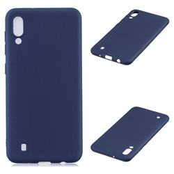 Candy Soft Silicone Protective Phone Case for Samsung Galaxy M10 - Dark Blue