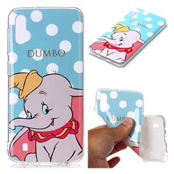 Dumbo Elephant Soft TPU Cell Phone Back Cover for Samsung Galaxy M10