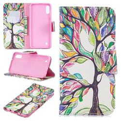 The Tree of Life Leather Wallet Case for Samsung Galaxy M10