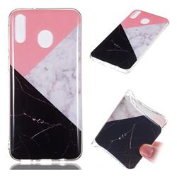 Tricolor Soft TPU Marble Pattern Case for Samsung Galaxy M20
