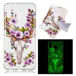 Sika Deer Noctilucent Soft TPU Back Cover for Samsung Galaxy M20