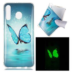 Butterfly Noctilucent Soft TPU Back Cover for Samsung Galaxy M30