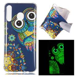 Tribe Owl Noctilucent Soft TPU Back Cover for Samsung Galaxy M30