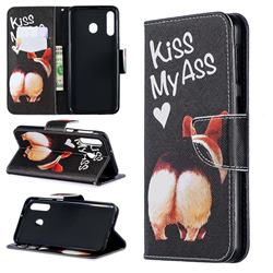 Lovely Pig Ass Leather Wallet Case for Samsung Galaxy M30