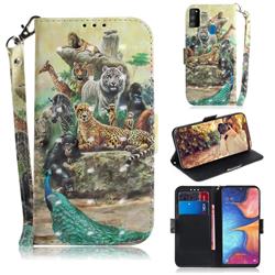 Beast Zoo 3D Painted Leather Wallet Phone Case for Samsung Galaxy M30s