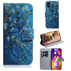 Apricot Tree PU Leather Wallet Case for Samsung Galaxy M31s