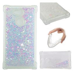 Dynamic Liquid Glitter Sand Quicksand Star TPU Case for Sony Xperia L2 - Pink