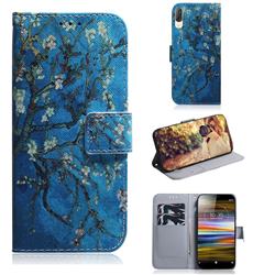 Apricot Tree PU Leather Wallet Case for Sony Xperia L3