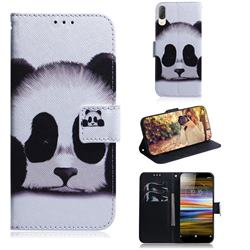 Sleeping Panda PU Leather Wallet Case for Sony Xperia L3
