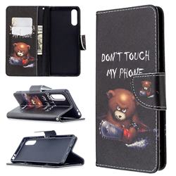 Chainsaw Bear Leather Wallet Case for Sony Xperia L4
