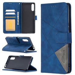 Binfen Color BF05 Prismatic Slim Wallet Flip Cover for Sony Xperia L4 - Blue