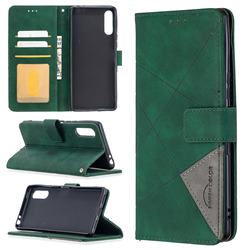 Binfen Color BF05 Prismatic Slim Wallet Flip Cover for Sony Xperia L4 - Green