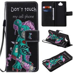 One Eye Mice PU Leather Wallet Case for Sony Xperia 20