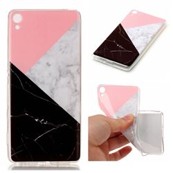 Tricolor Soft TPU Marble Pattern Case for Sony Xperia XA