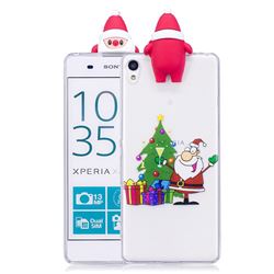 Christmas Spree Soft 3D Climbing Doll Soft Case for Sony Xperia XA