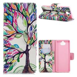The Tree of Life Leather Wallet Case for Sony Xperia 10 / Xperia XA3