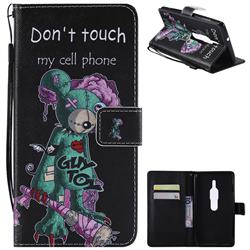 One Eye Mice PU Leather Wallet Case for Sony Xperia XZ2 Premium