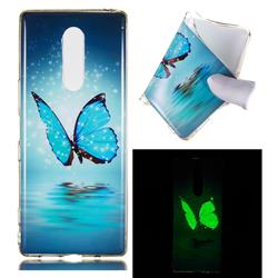 Butterfly Noctilucent Soft TPU Back Cover for Sony Xperia 1 / Xperia XZ4