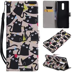 Cute Kitten Cat PU Leather Wallet Case for Sony Xperia 1 / Xperia XZ4