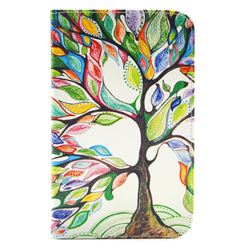 The Tree of Life Folio Stand Leather Wallet Case for Samsung Galaxy Tab 3 Lite 7.0 T110 T113
