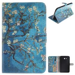 Apricot Tree Painting Tablet Leather Wallet Flip Cover for Samsung Galaxy Tab 3 Lite 7.0 T110 T113