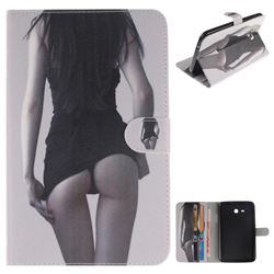 Sexy Girls Painting Tablet Leather Wallet Flip Cover for Samsung Galaxy Tab 3 Lite 7.0 T110 T113