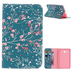 Apricot Tree Folio Flip Stand Leather Wallet Case for Samsung Galaxy Tab 3 Lite 7.0 T110 T113