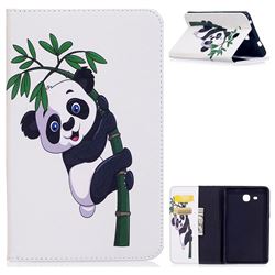Bamboo Panda Folio Stand Leather Wallet Case for Samsung Galaxy Tab A 7.0 (2016) T280 T285