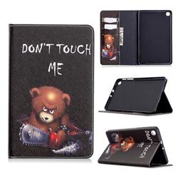 Chainsaw Bear Folio Stand Leather Wallet Case for Samsung Galaxy Tab A 8.4 T307